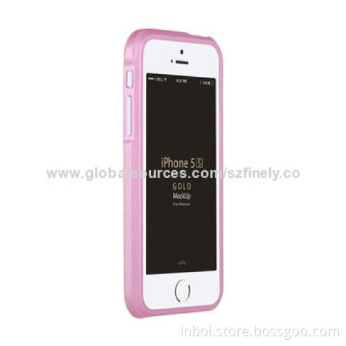 PC Case for iPhone 5/5S, Magnetic Bumper (2-in-1 Design) with Strong Absorption Force
